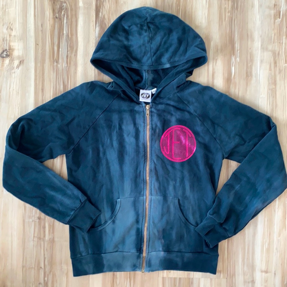 ❤️ JET Tie Dye Lipstick Print Hoodie NWOT